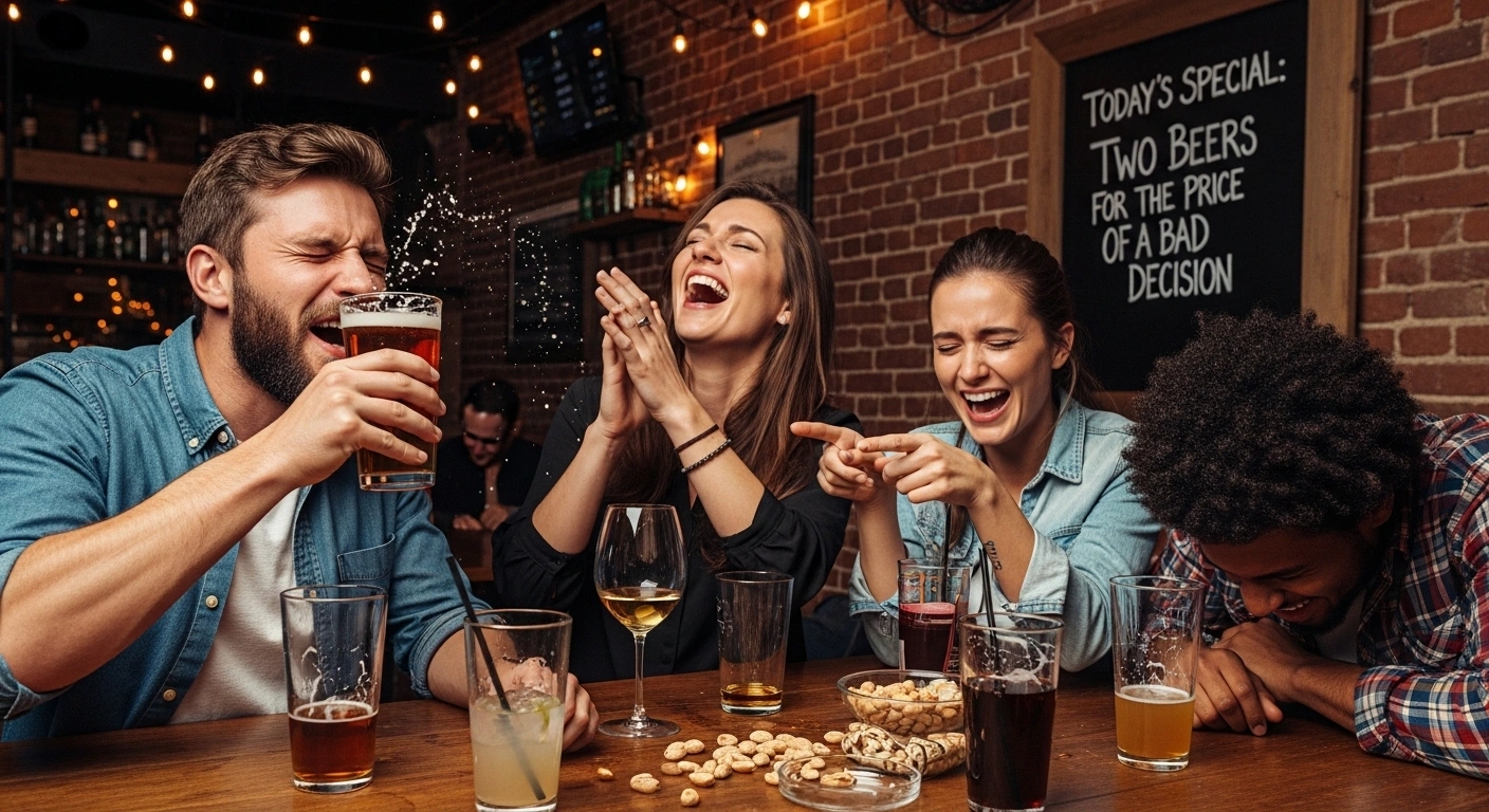 Short Drinking Jokes for Adults