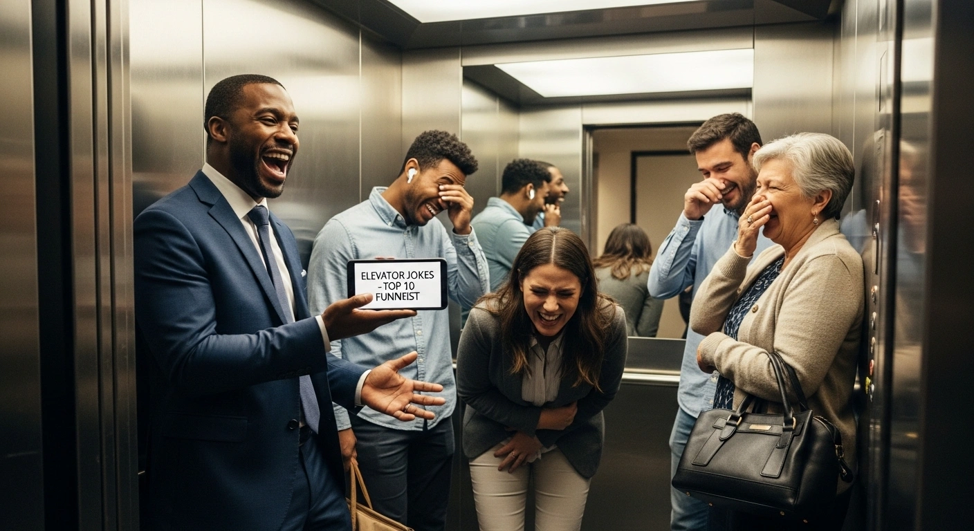 Short elevator jokes