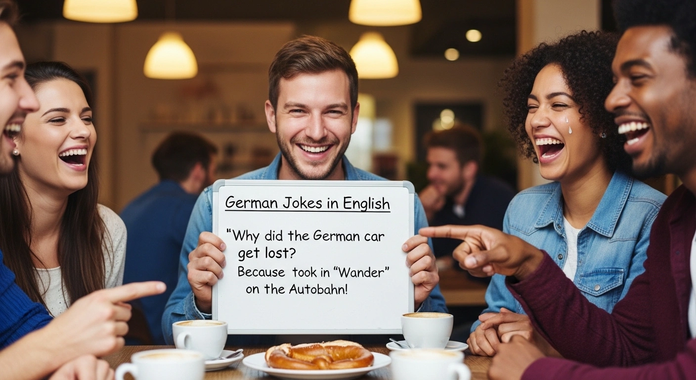 Short German Jokes in English