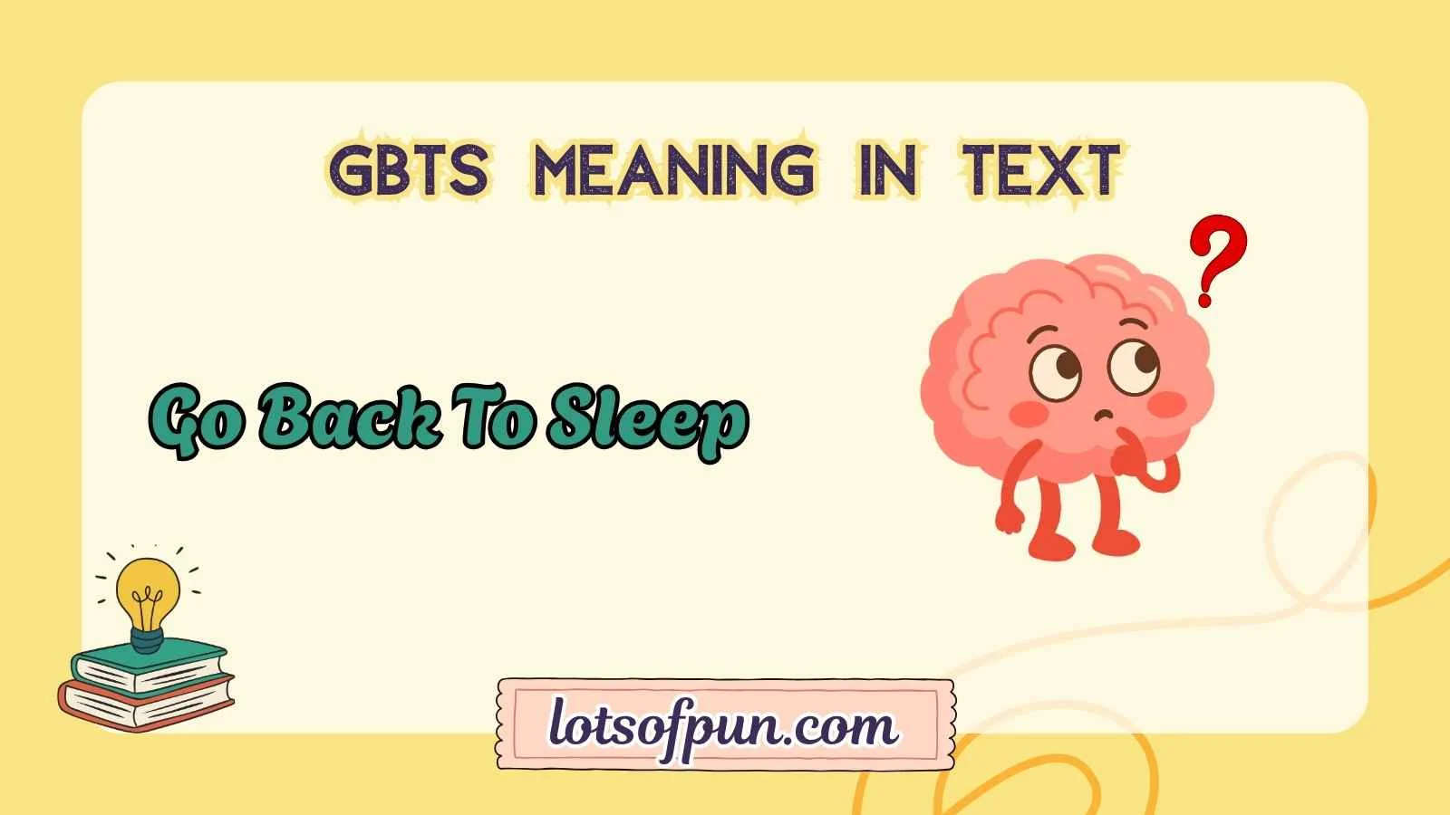 gbts meaning in text