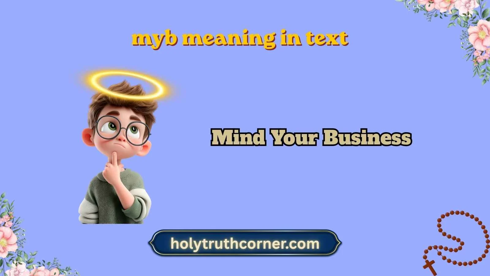 myb meaning in text